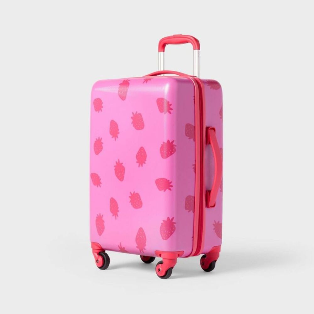 Hardside Carry On Spinner Wheels Suitcase Strawberry Pink - Cat & Jack️